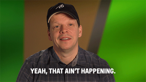 yeah that aint happening